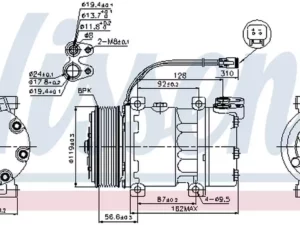 KLIMAKOMPRESSOR SCANIA P/G/R: 1853081