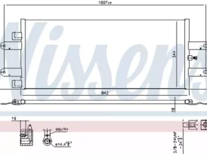 KLIMAANLAGENKONDENSATOR FÜR SCANIA R/G, 04.10-: 1854555