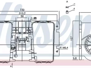 HEIZLÜFTERMOTOR RVI MAGNUM 04.96- DXI12/: 5001826689