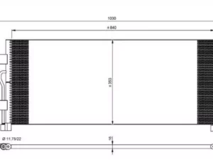 KONDENSATOR MB ANTOS 06.12-: A9605001454